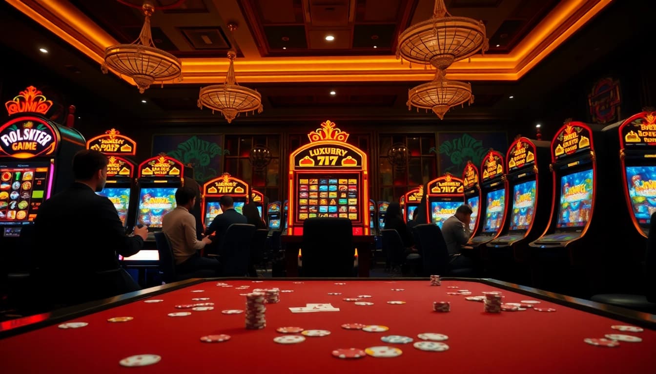 Menangkan hadiah dengan permainan luxury777 game yang mengesankan dan mewah di kasino.
