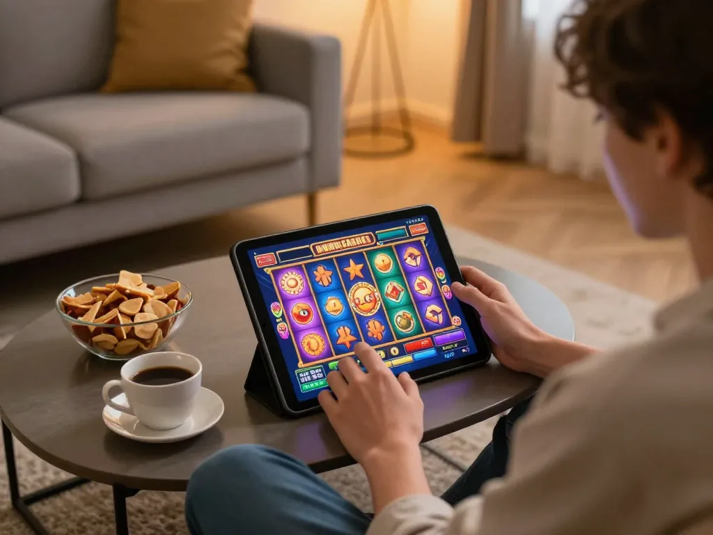 Engaging online gameplay of slot depo 5k, showcasing colorful slot machines and player experience.