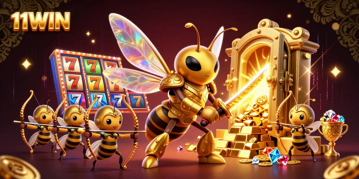 Experience thrilling wins with 11WIN's vibrant casino gameplay and captivating characters.