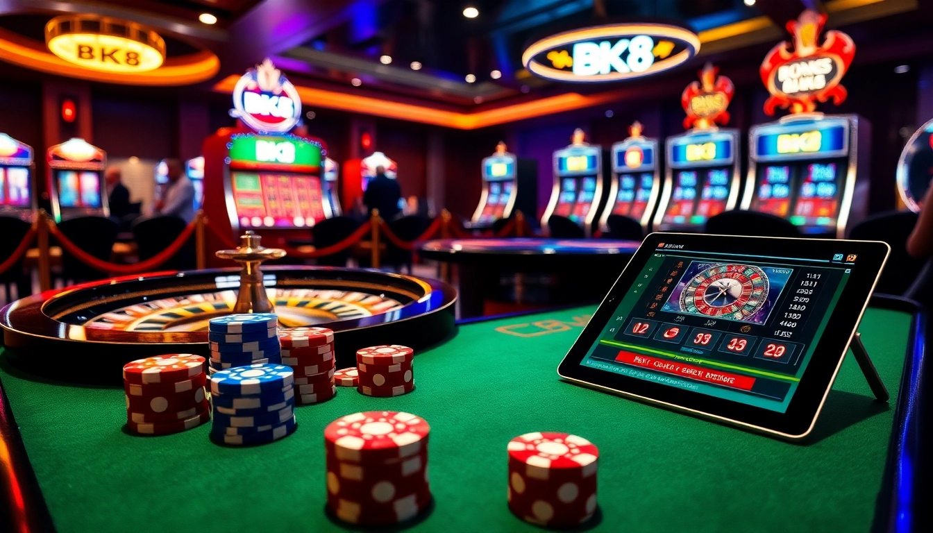 Play at BK8's premium casino with exciting games and a luxurious atmosphere.