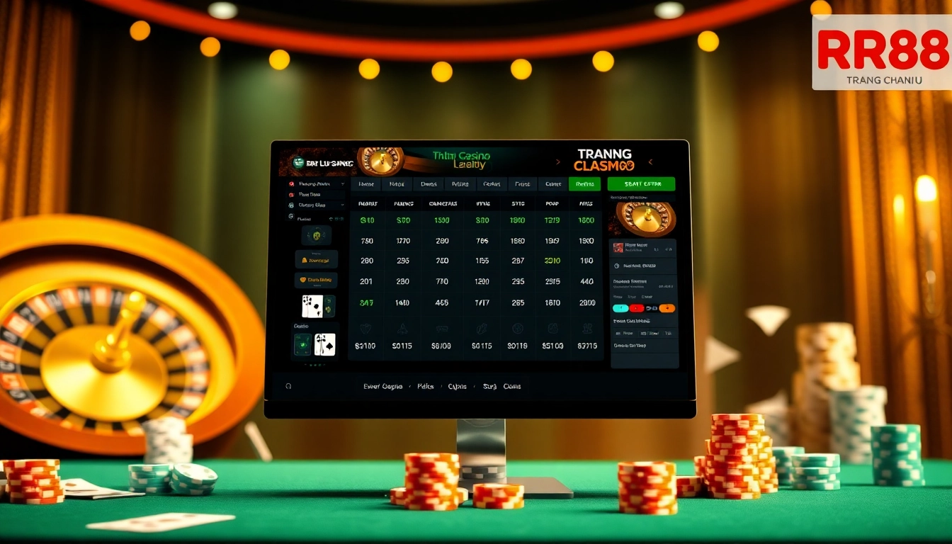 Experience thrill at Trang Chủ RR88 with engaging casino games and betting excitement.