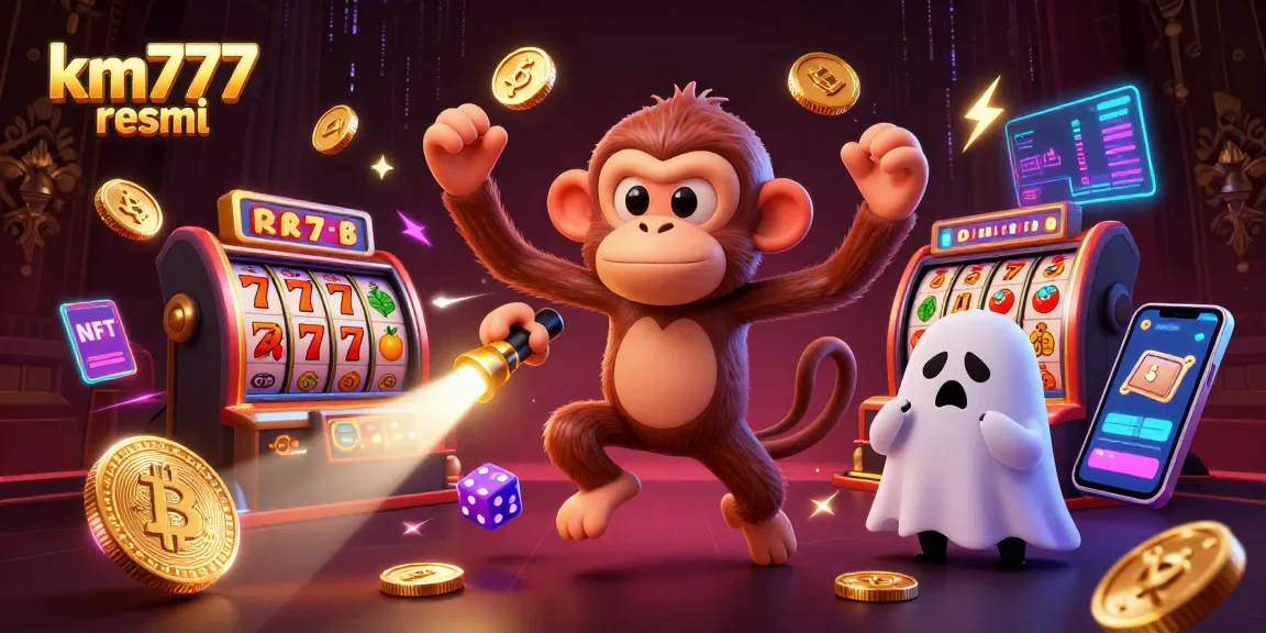 Win big at km777 resmi with vibrant casino action and spooky character fun!