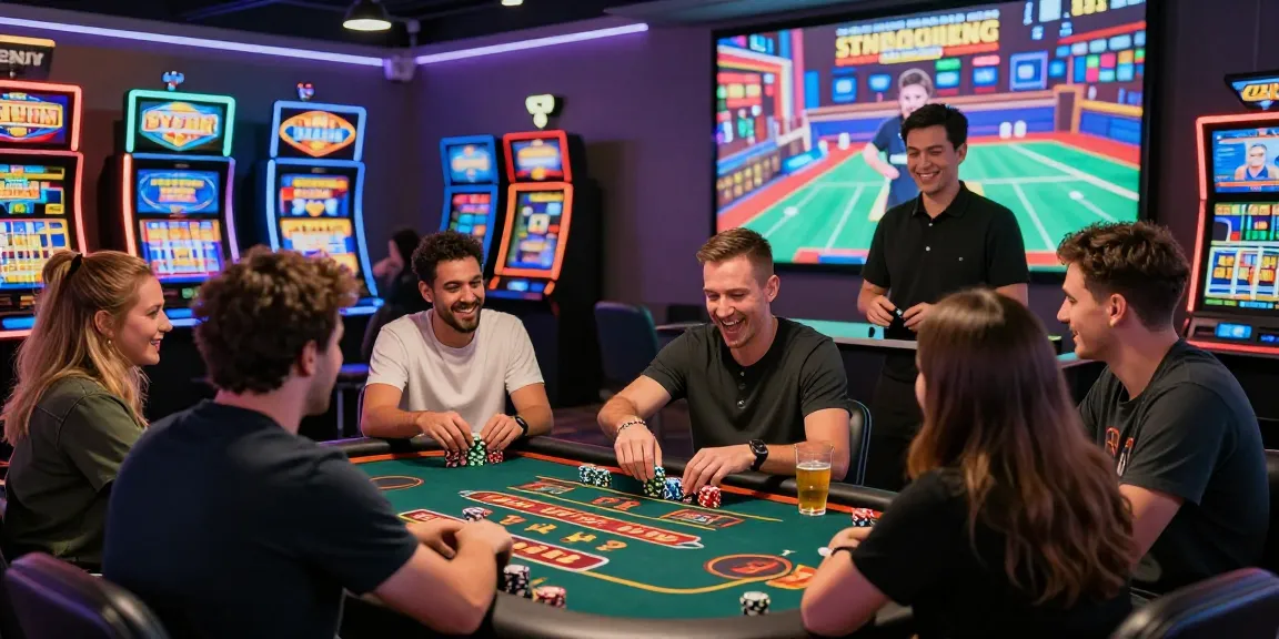 Online casino environment featuring players enjoying games at a credit card casino, highlighting the excitement of gambling activities at https://saintnicolasplace.co.uk.