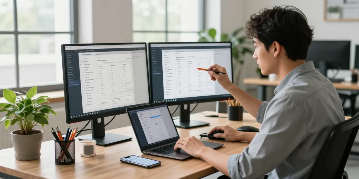 Detect fake receipts in a modern tech workspace with AI verification software.