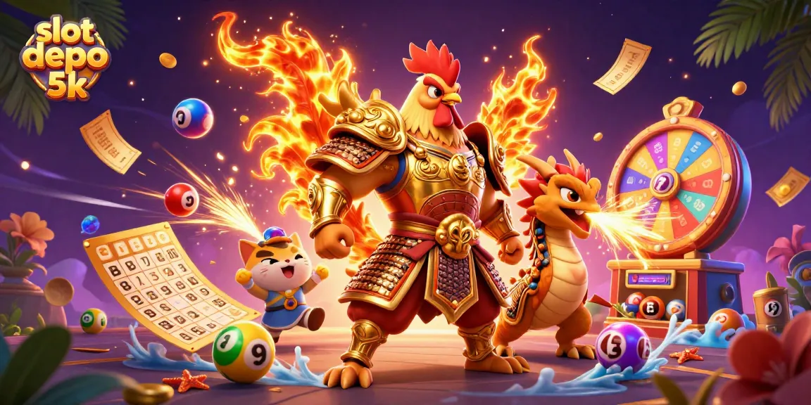 Engage with exciting gameplay at slot depo 5k featuring vibrant characters and thrilling elements.