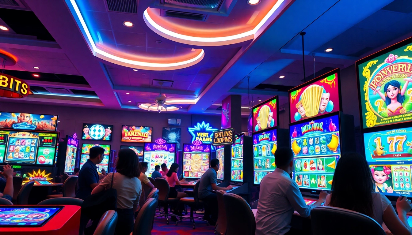 Exciting online gaming experience at Situs kode4d with vibrant slot games and engaging players.