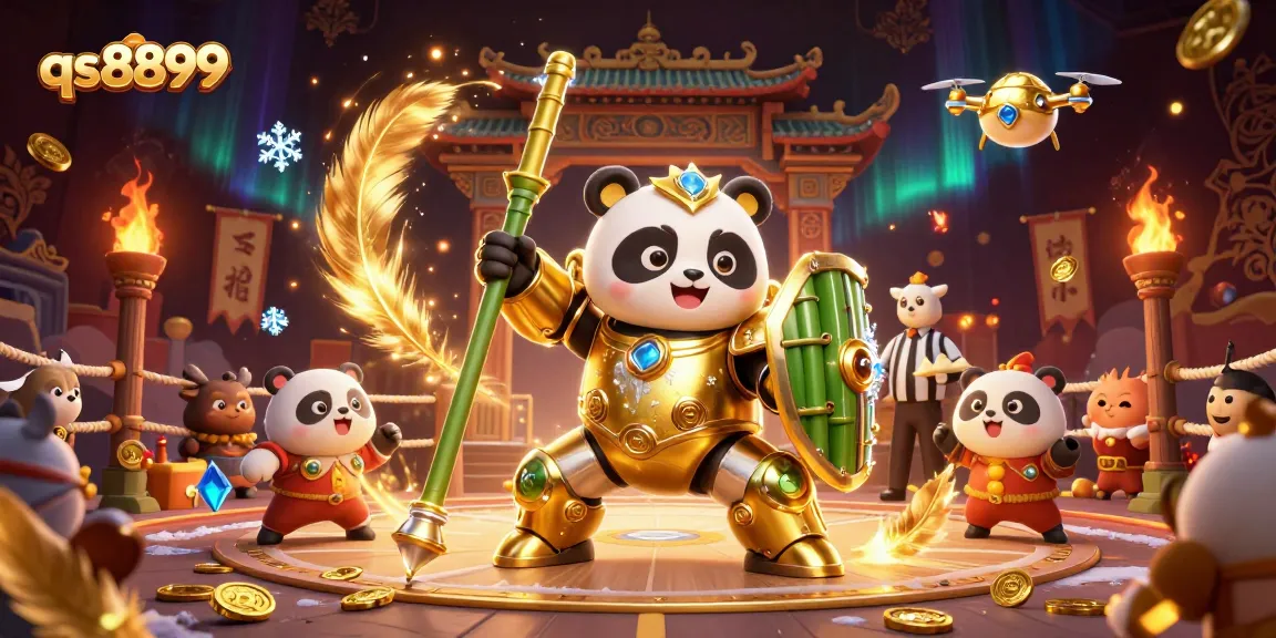 Experience thrilling gameplay with qs8899's premium casino adventure featuring an exciting mech-suit showdown.