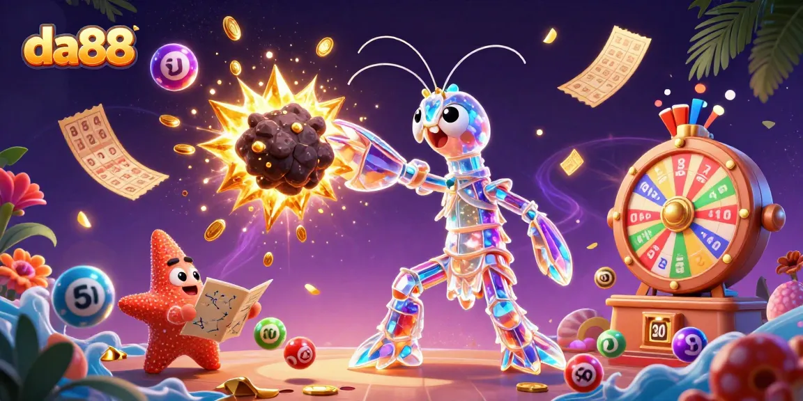 Players at da88 engage with vibrant lottery elements and interactive game experiences.