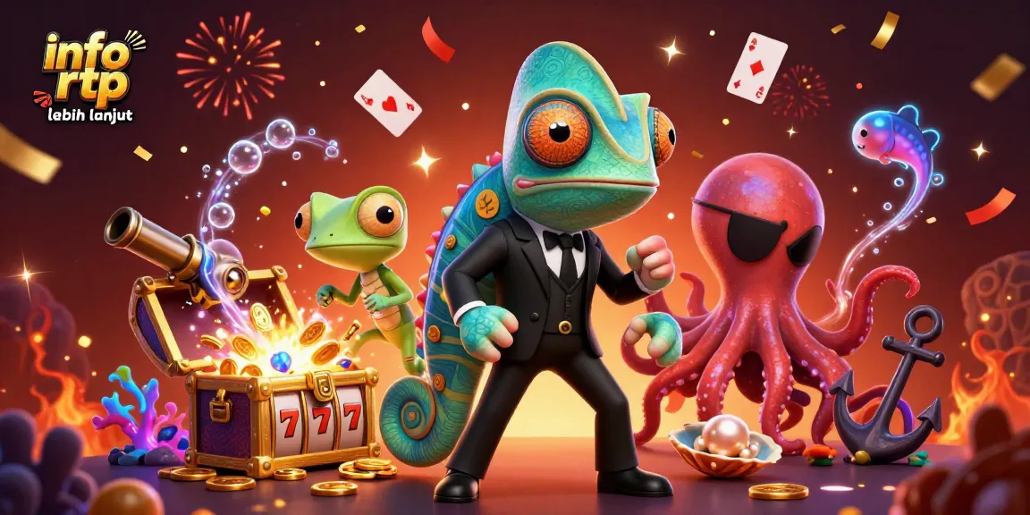 Visualisasikan info RTP lebih lanjut dengan agen rahasia chameleon dan elemen permainan kasino yang kaya.