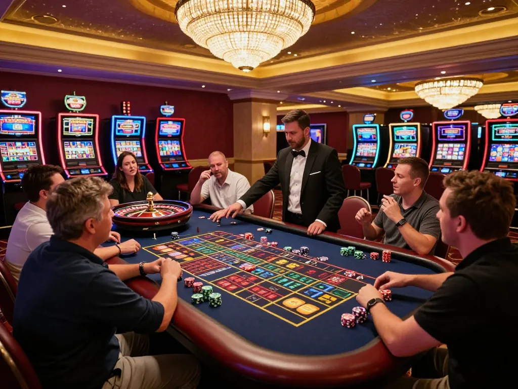Players experience the excitement of casino life at GO99 com roulette table, showcasing vibrant gaming atmosphere.