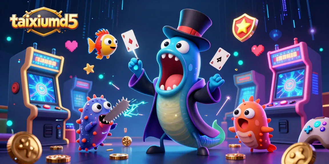 Engage with thrilling card tricks at taixiumd5, featuring vibrant underwater creatures and gaming elements.