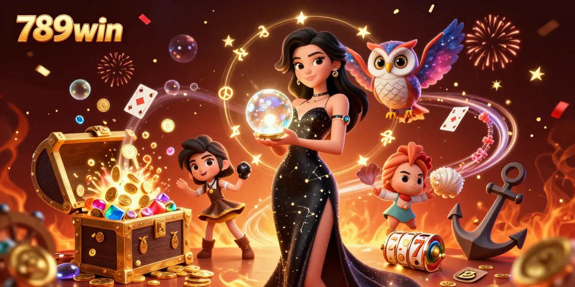 Engage in thrilling games with 789win amidst dazzling casino visuals.