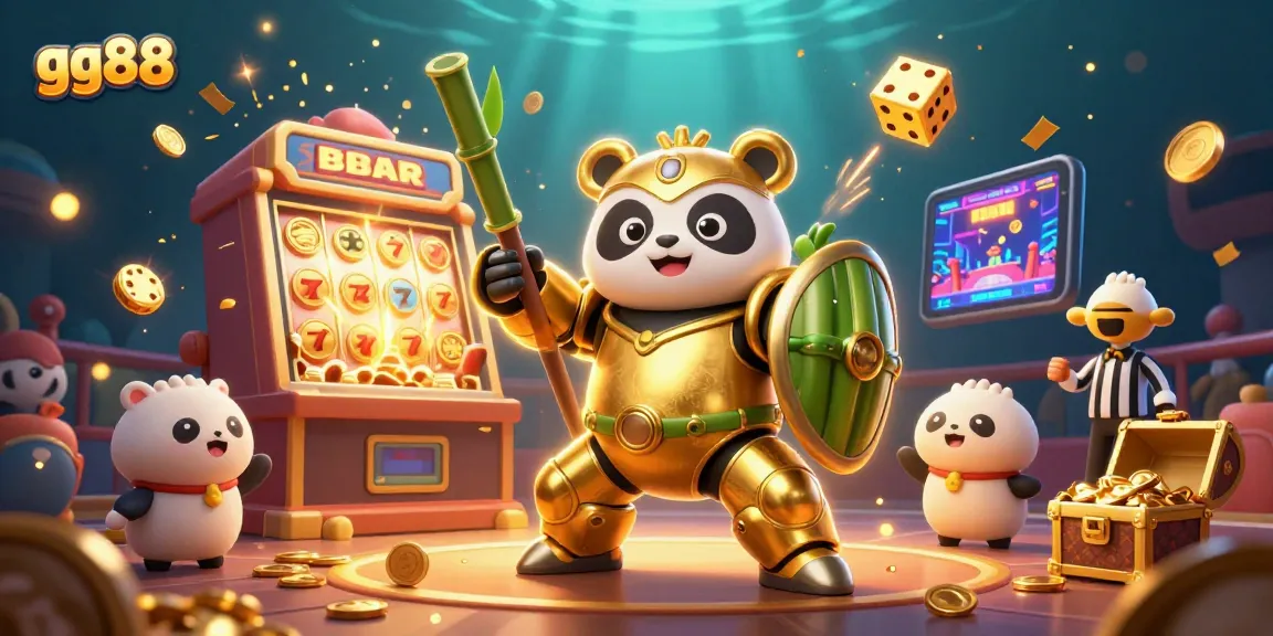 Experience thrilling wins at gg88 with a bustling casino scene filled with jackpots and excitement.