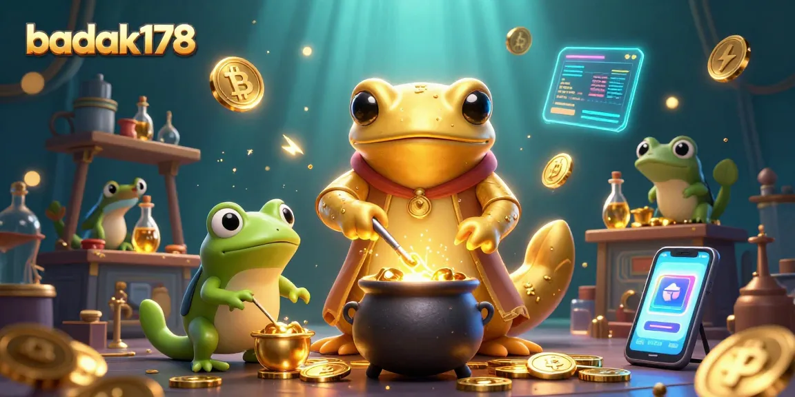 Experience thrilling gameplay at badak178 with magical alchemy and digital gambling elements.