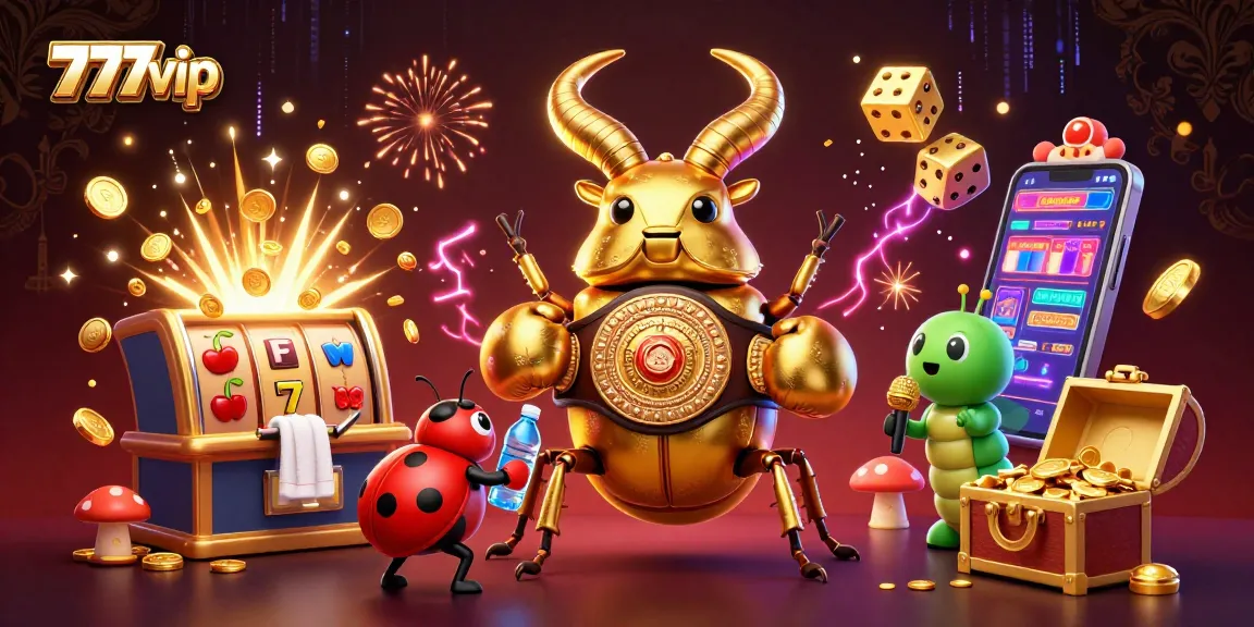 Experience thrilling wins at 777vip with exciting slots topped by a glamorous jackpot explosion.