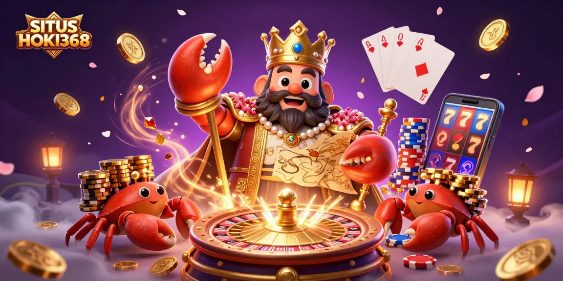 Experience the excitement of SITUS HOKI368 with dynamic gaming elements and a vibrant casino atmosphere.