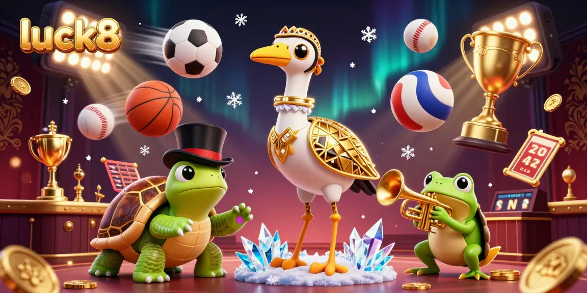 Experience immersive action with luck8's vibrant casino scene featuring dynamic sports elements.