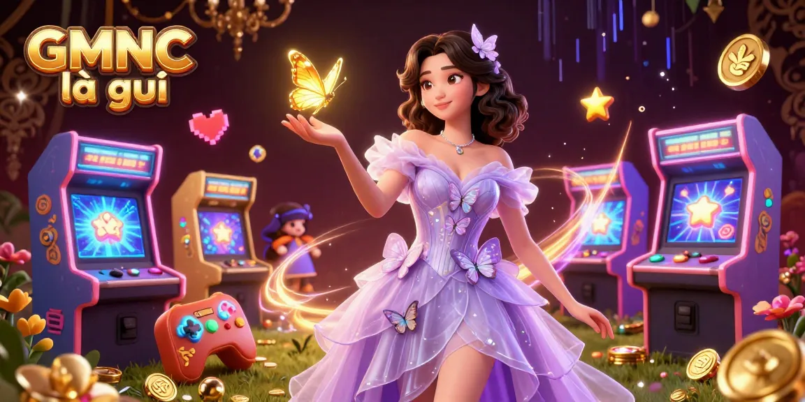 Engage with GMNC là gì through an enchanting casino-inspired illustration featuring rich colors and vibrant gaming elements.