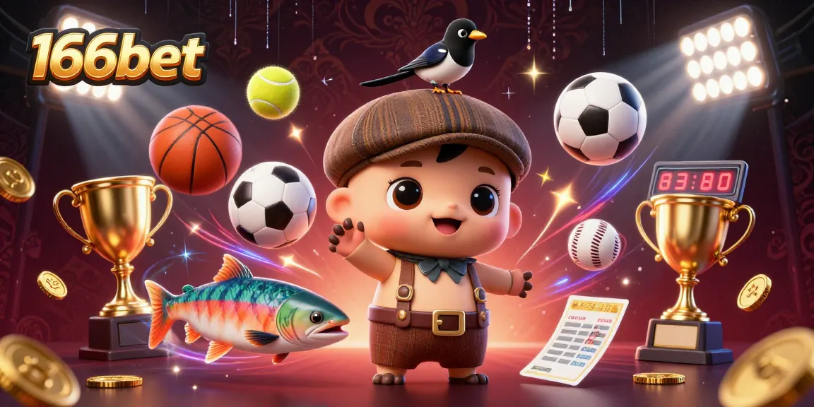 Experience thrilling gaming action at 166bet with captivating characters and dynamic sports betting elements.