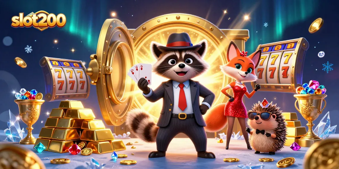Slot200 menghadirkan permainan seru dengan karakter kartun unik di dunia kasino digital.
