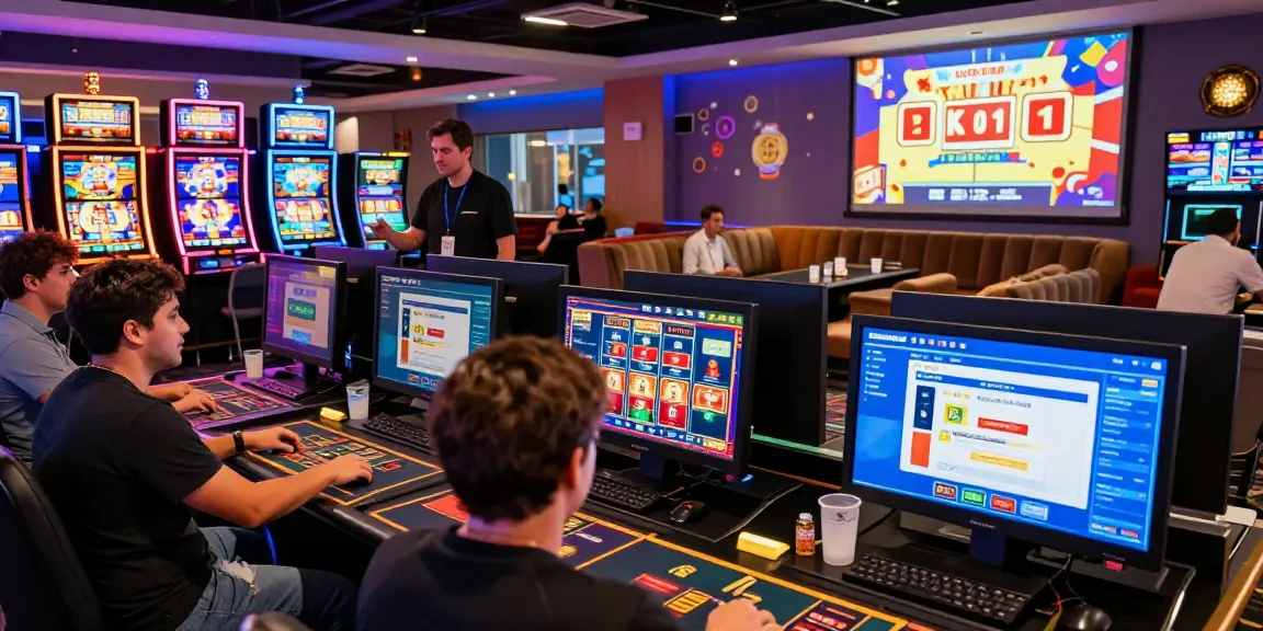 Exciting online casino scene featuring players at tables using credit cards and promotions from https://dentalgroups.co.uk.