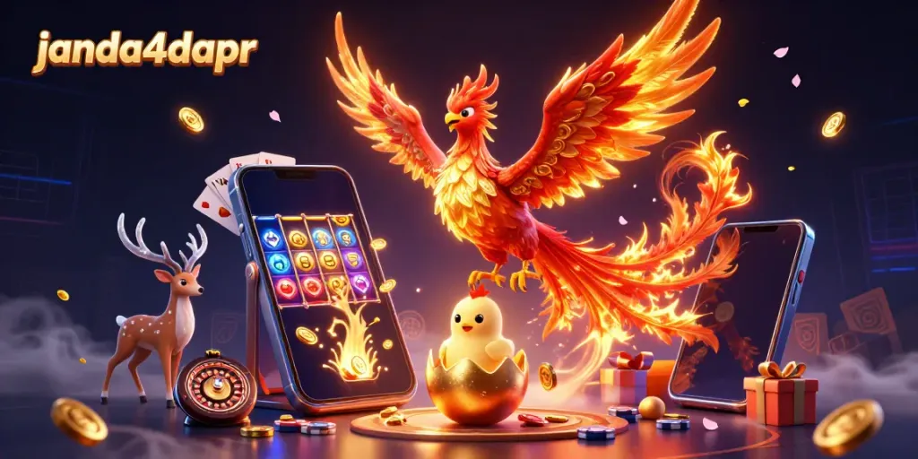 Menikmati pengalaman bermain game online di janda4dapr dengan kemewahan simbol dan karakter.