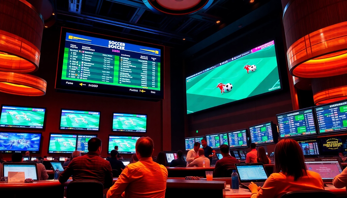 Explore effective strategies for แทงบอลยังไง at a lively sports betting venue.