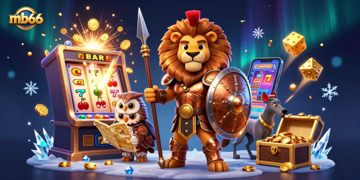 Engage with mb66's vibrant 3D casino scene featuring exciting jackpot thrills and thrilling game elements.