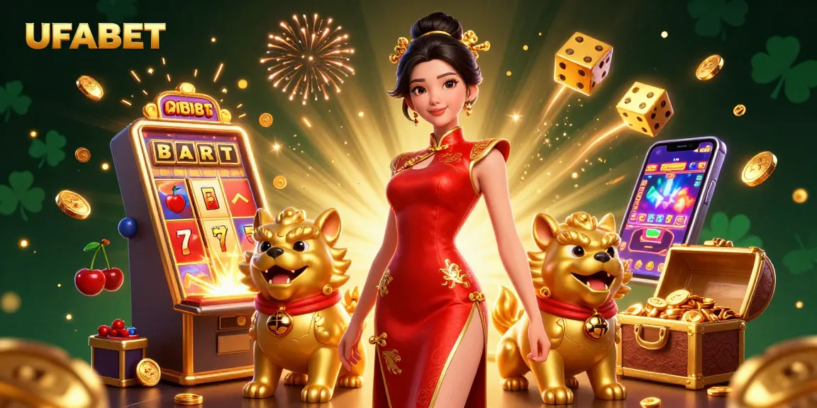 UFABET creates exhilarating gambling experiences with vibrant scenes of jackpot winnings and festive celebrations.