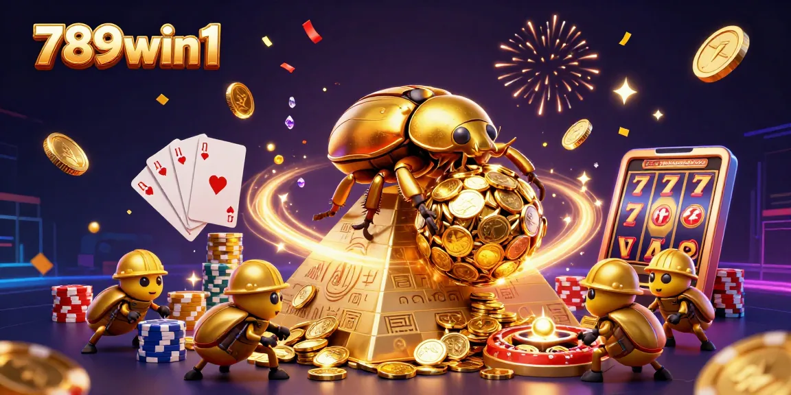 Play and win big with 789win1 at the vibrant online casino with golden coins and thrilling games.