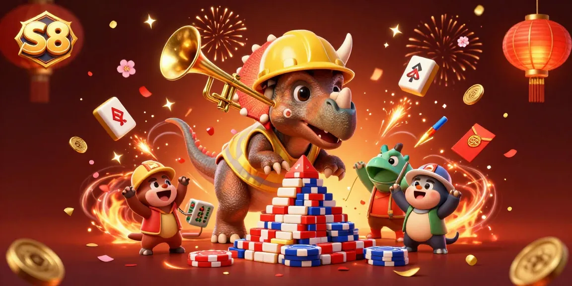S8 invites you to build winning combinations with vibrant casino elements in a dynamic celebration.