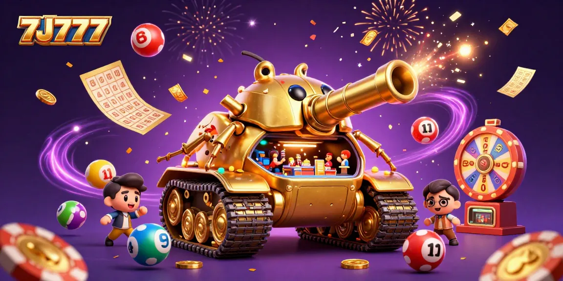 Engage in thrilling games and excitement with 7J777 at the colorful lottery and casino scene.
