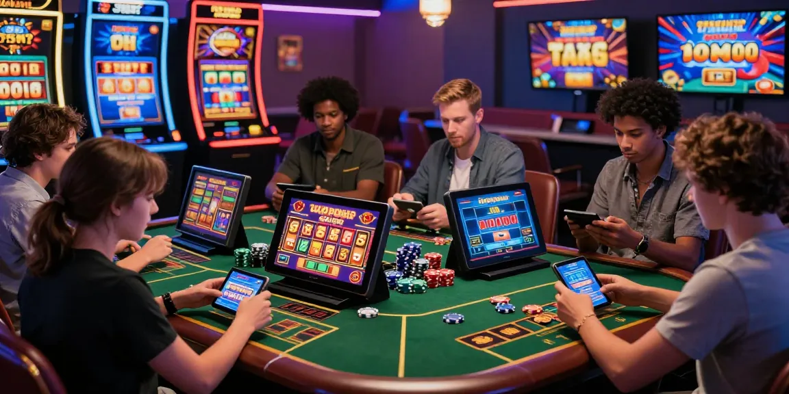 Experience azarlatino online with players enjoying interactive casino games in a vibrant digital lobby.