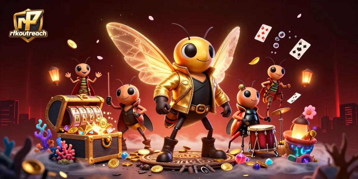 Experience the excitement of rfkoutreach with thrilling slot reels and vibrant casino elements.
