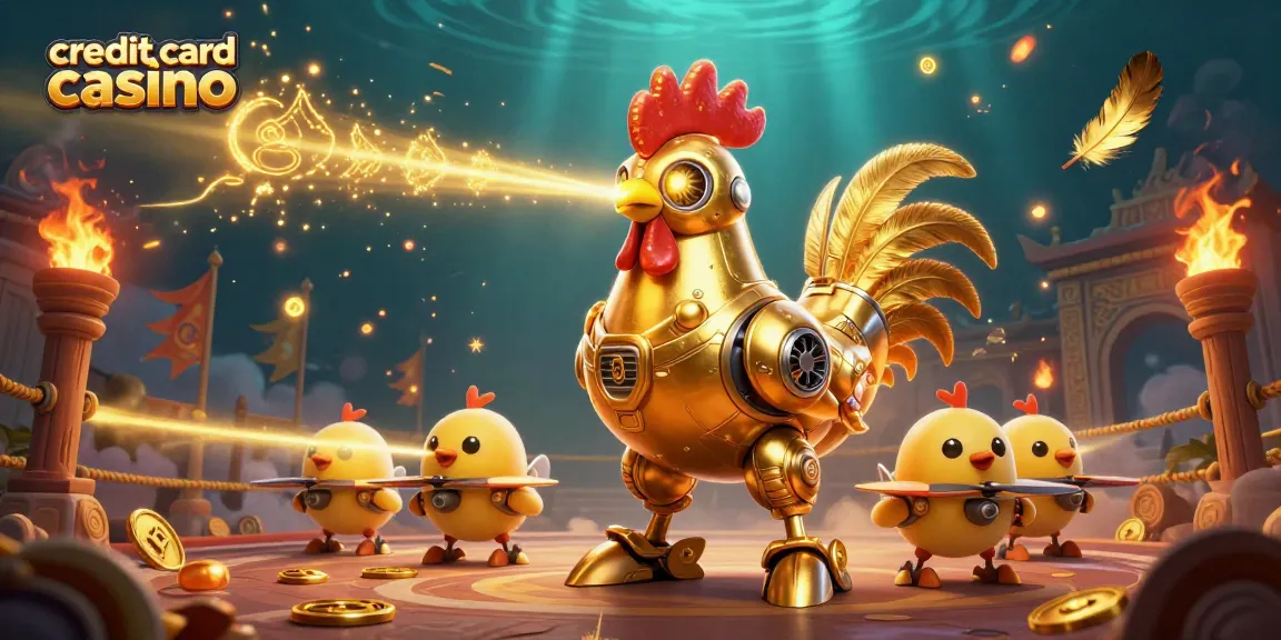 Engage with the exciting world of credit card casinos featuring vibrant characters and energetic gaming scenes.
