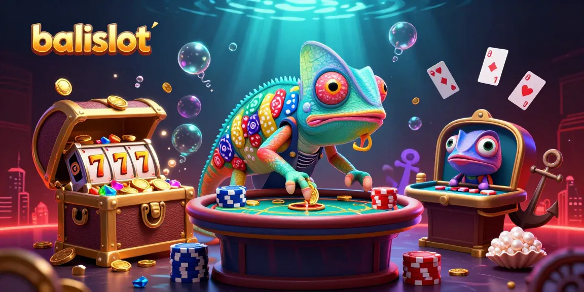 Rasakan keseruan bermain balislot dengan slot gacor dan bonus fantastis dalam ilustrasi kasino digital 3D
