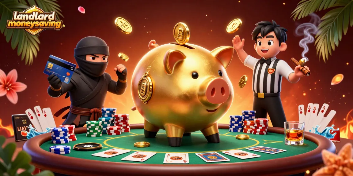 Engaging scene of the landlordmoneysaving gaming challenge featuring vibrant characters and casino elements in action.