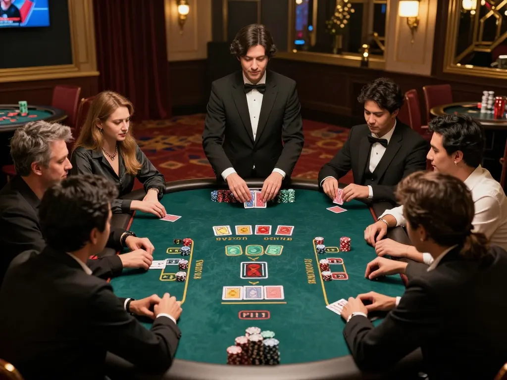 Players enjoying a live game at 888NEW casino, showcasing excitement and strategic gameplay.