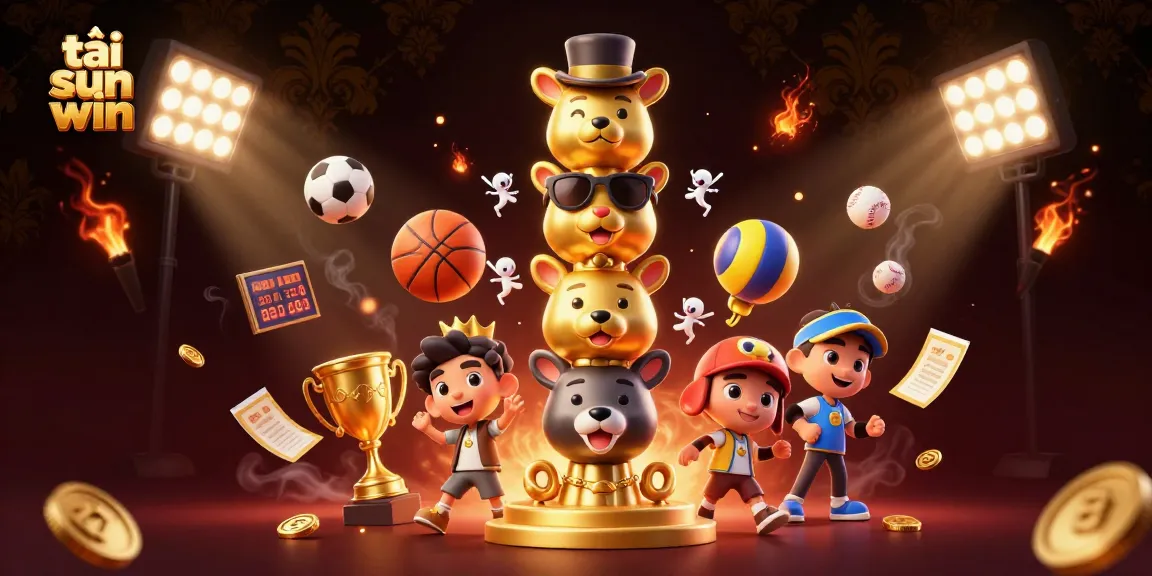 Experience thrilling gameplay at tải sun win with a vibrant casino scene featuring dynamic sports elements.