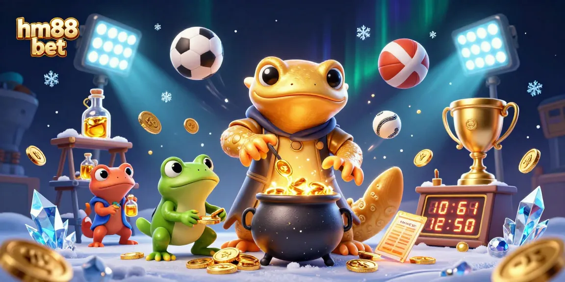 Win exciting gold coins with hm88 bet action in a vibrant online casino scene.