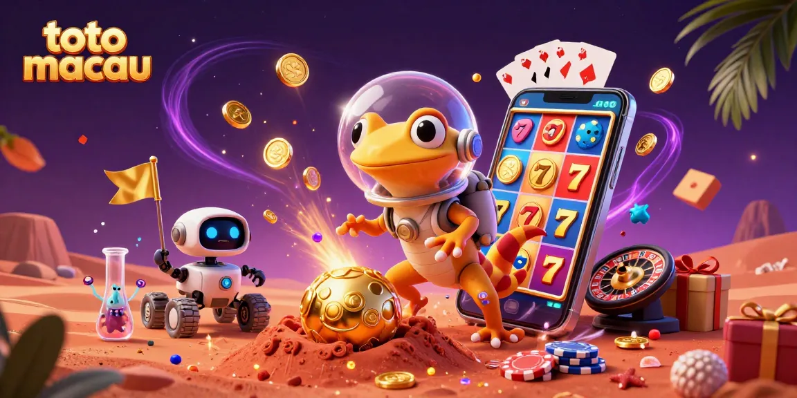 Menangkan jackpot di Toto Macau dengan kasino emas berkilau dan slot yang menarik.