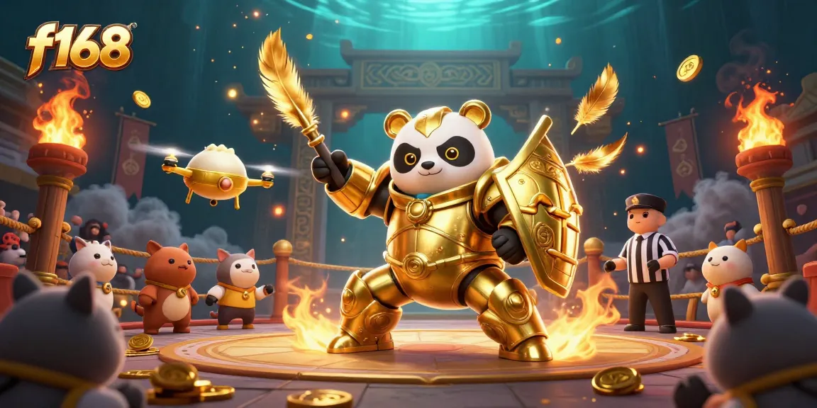 Experience thrilling gameplay at f168 with the golden panda and immersive casino arena.