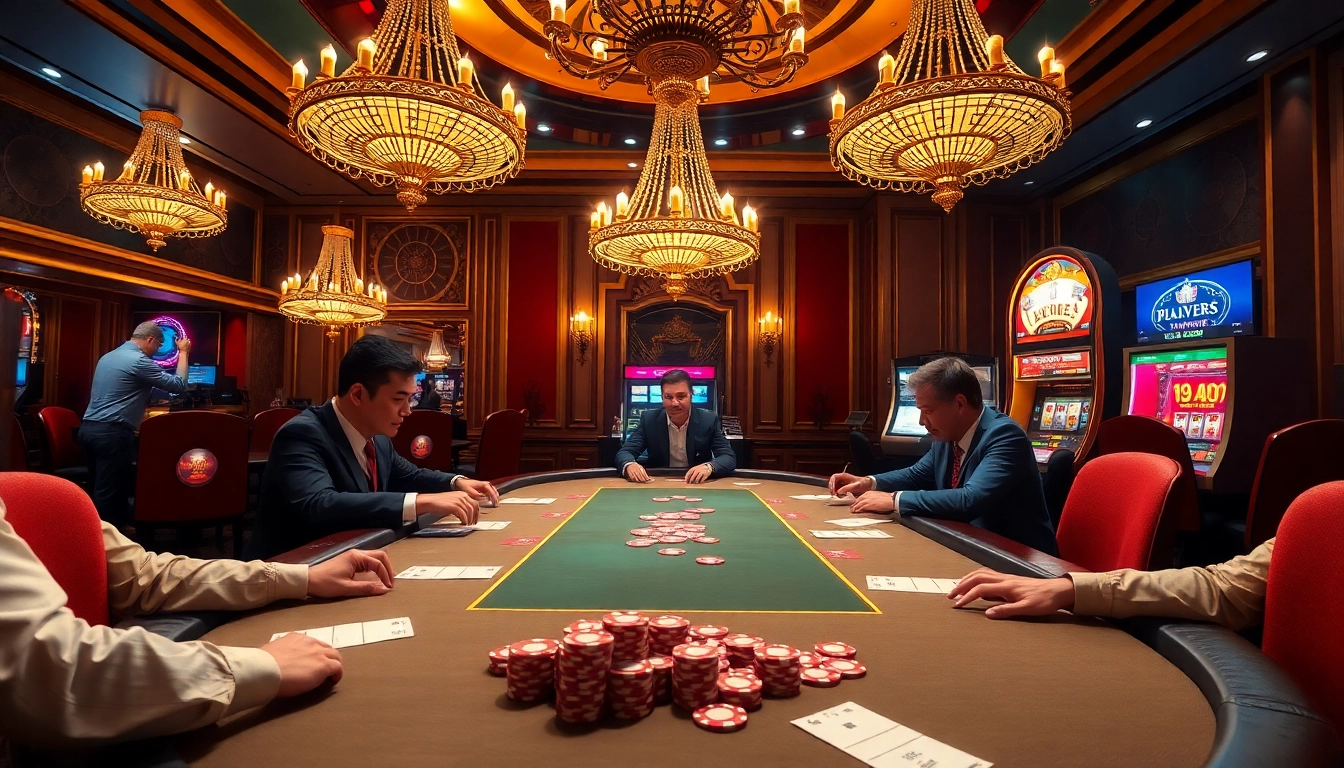 Experience high-stakes excitement at bl555.training with engaging casino tables and vibrant gameplay.