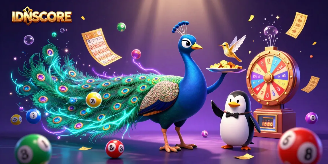 Experience the excitement of IDNSCORE with captivating characters and lively game elements.