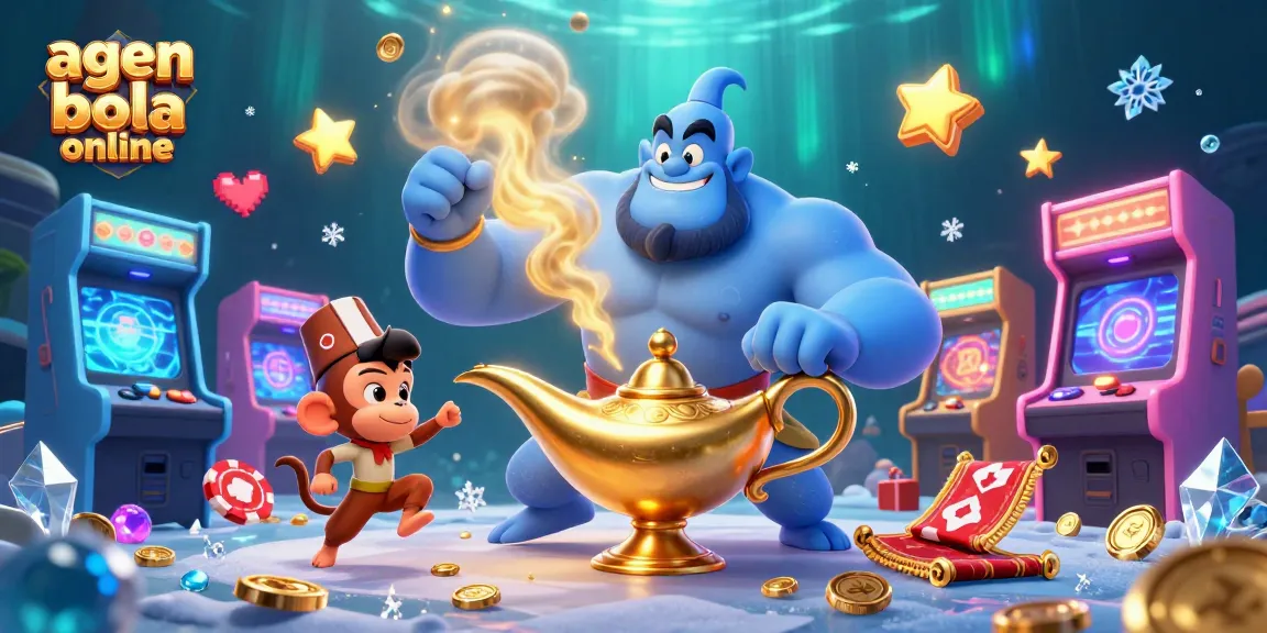 Experience thrilling betting in the vibrant agen bola online with captivating characters and immersive casino elements.