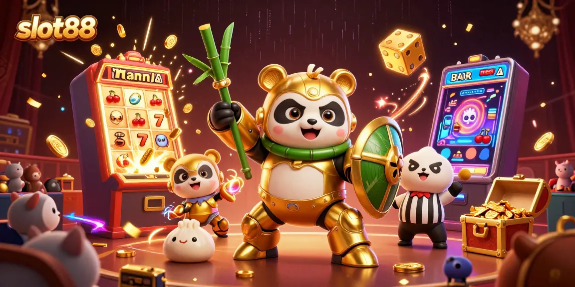 Experience thrill and gameplay excitement with slot88, featuring dynamic 3D elements and jackpot visuals.