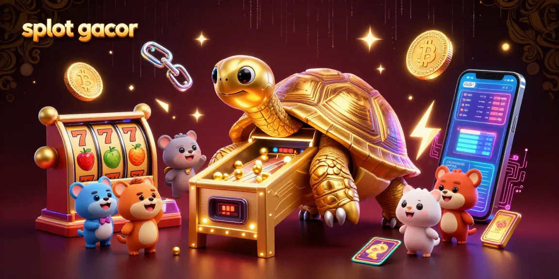 Slot gacor yang seru menanti dengan simbol buah dan jackpot mengitari mesin pinball yang megah.