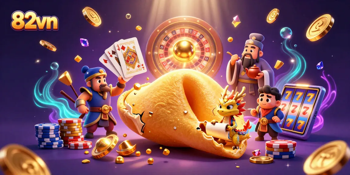 Win big at 82vn with a vibrant 3D casino scene showcasing entertaining characters and exciting gameplay.