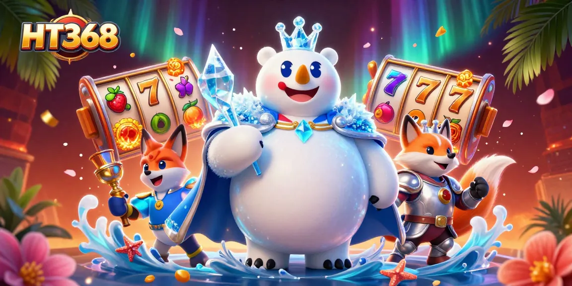 Engage in thrilling slot games at HT368, with vibrant visuals and exciting features.