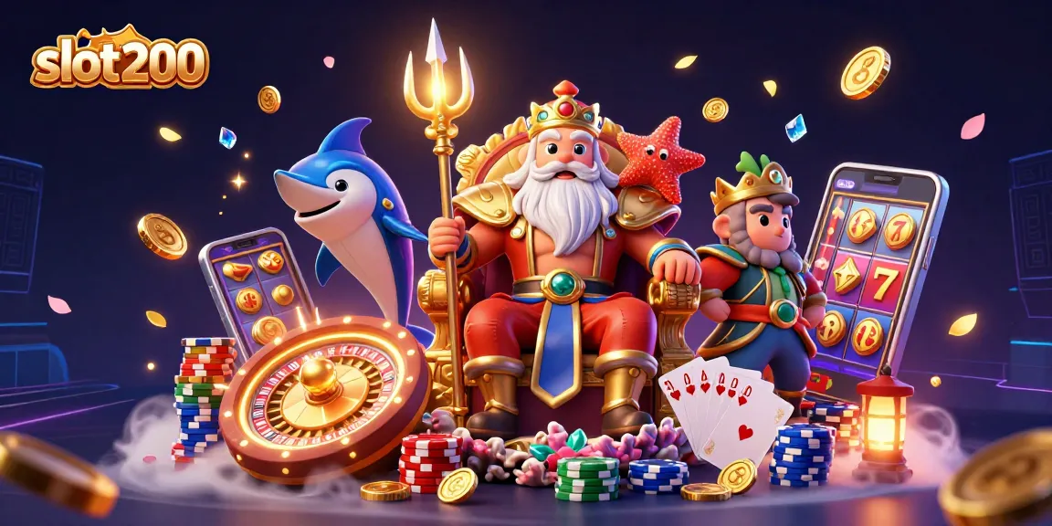 Permainan slot200 menampilkan karakter di kasino dengan efek visual gemilang dan detail menarik.